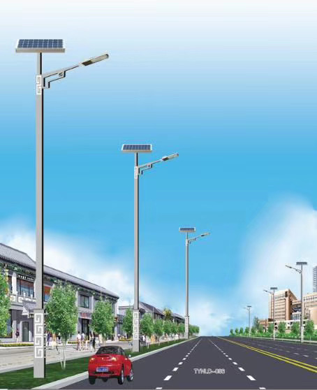 张家口市察北管理区城乡建设太阳能路灯
